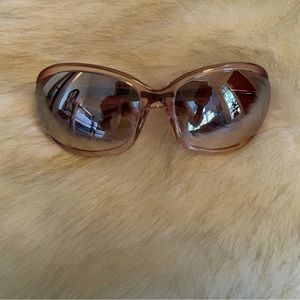 Tom Ford bronze mirrored sunglasses *authentic with paper and box.